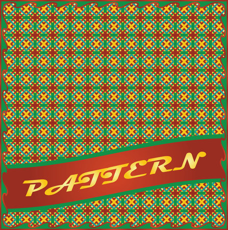 Colorful repeatable pattern backgroundのイラスト素材