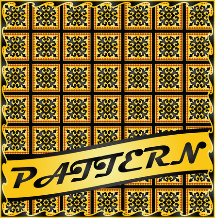 Amazing repeatable colorful pattern background for your designのイラスト素材