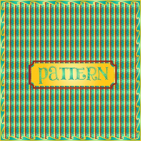 Colorful repeatable pattern backgroundのイラスト素材