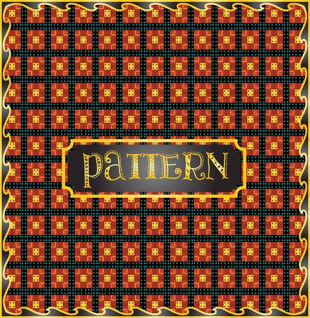 Colorful repeatable pattern backgroundのイラスト素材