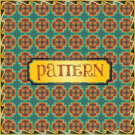 Colorful repeatable pattern backgroundのイラスト素材