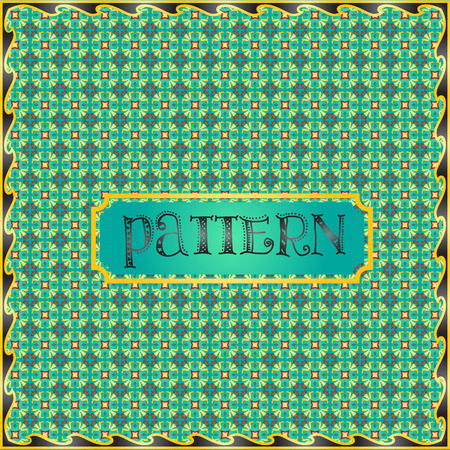 Colorful repeatable pattern backgroundのイラスト素材