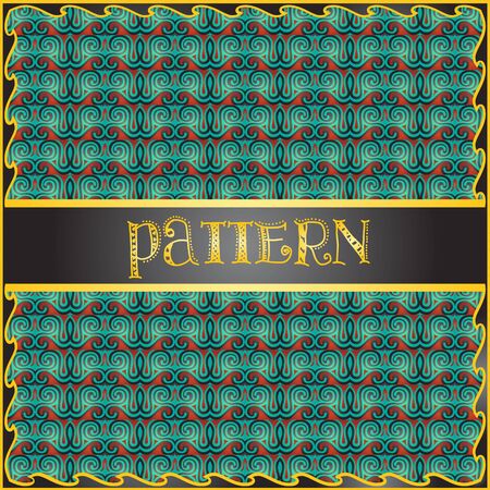 Colorful repeatable pattern backgroundのイラスト素材