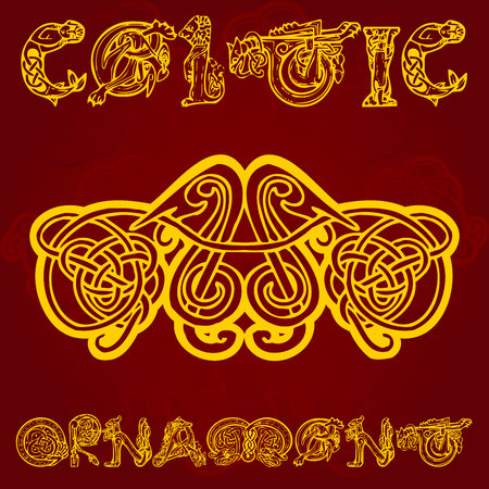 Celtic decorative  ornamentのイラスト素材