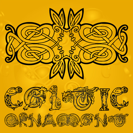 Celtic decorative  ornamentのイラスト素材