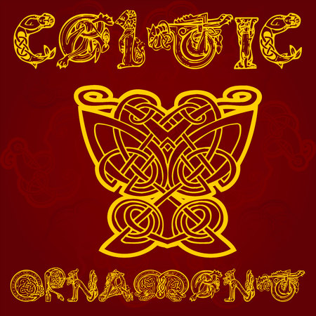 Celtic decorative  ornamentのイラスト素材