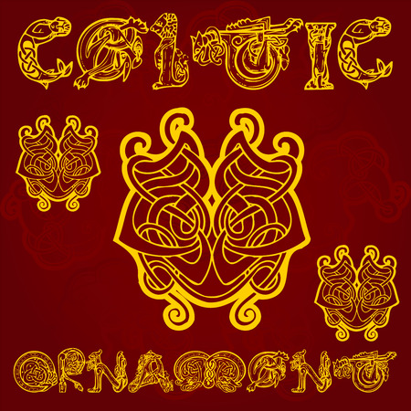 Celtic decorative  ornamentのイラスト素材