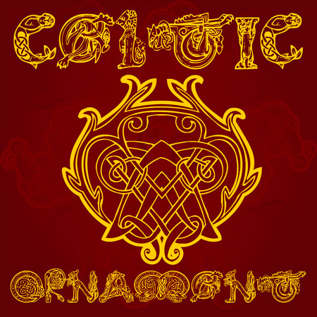 Celtic decorative  ornamentのイラスト素材