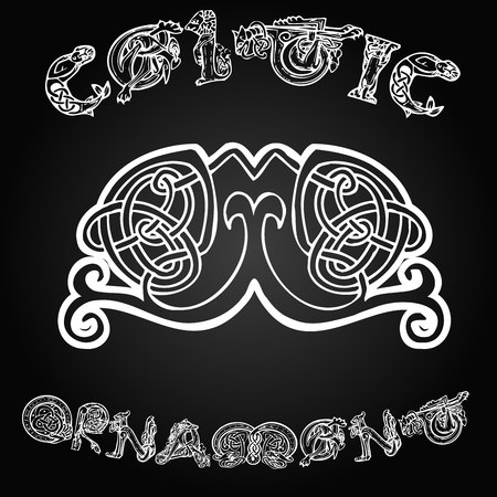 Celtic decorative  ornamentのイラスト素材