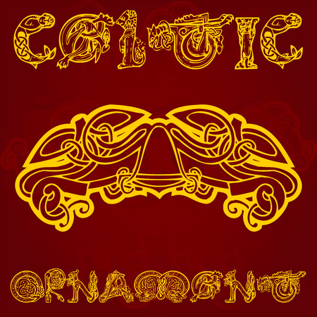 Celtic decorative  ornamentのイラスト素材