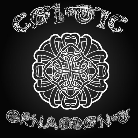 Celtic decorative  ornamentのイラスト素材