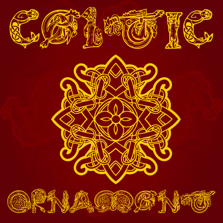 Celtic decorative  ornamentのイラスト素材