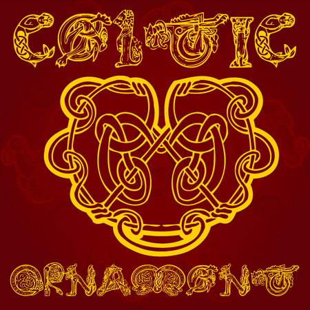 Celtic decorative  ornamentのイラスト素材
