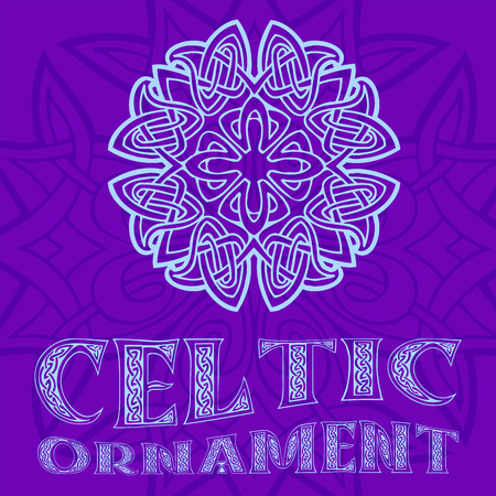 Decorative Celtic ornament for your designsのイラスト素材
