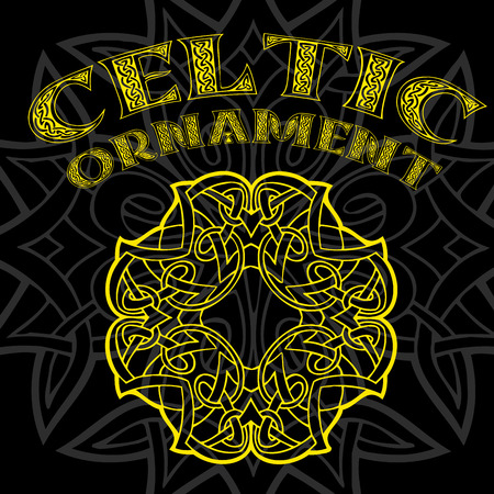 Decorative Celtic ornament for your designsのイラスト素材