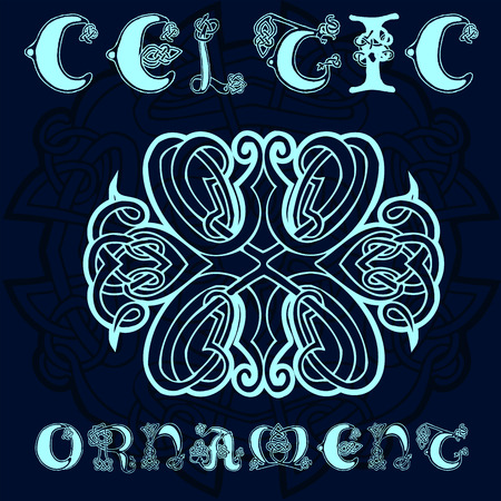 Decorative Celtic ornament for your designsのイラスト素材