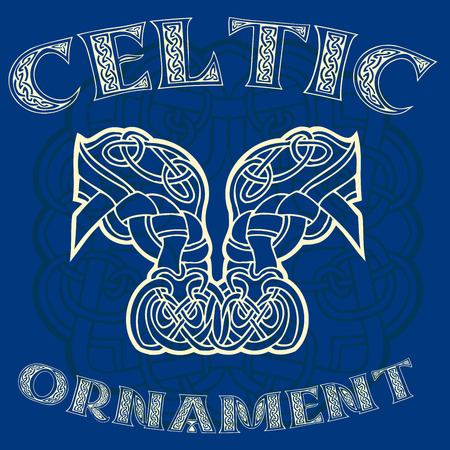 Decorative Celtic ornament for your designsのイラスト素材
