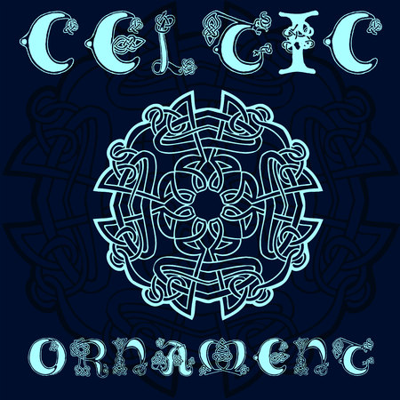 Decorative Celtic ornament for your designsのイラスト素材