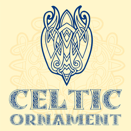 Decorative Celtic ornament for your designsのイラスト素材