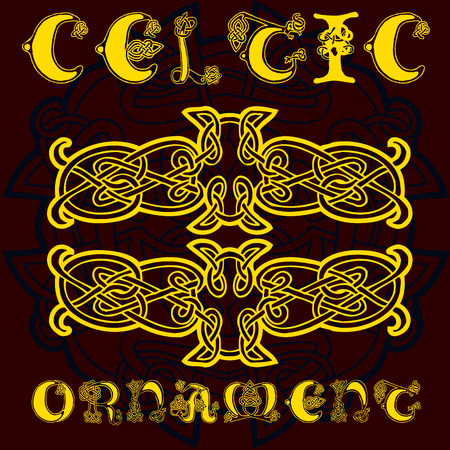 Decorative Celtic ornament for your designsのイラスト素材