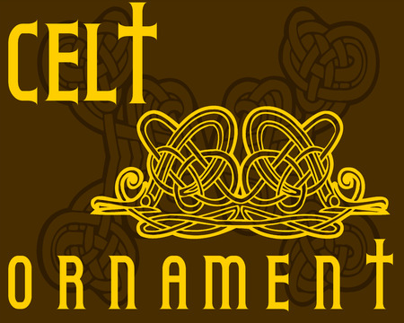 Decorative Celtic ornament for your designsのイラスト素材