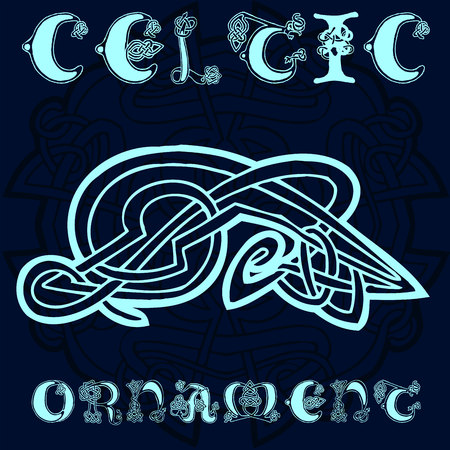 Decorative Celtic ornament for your designsのイラスト素材