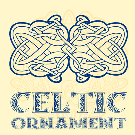 Decorative Celtic ornament for your designsのイラスト素材