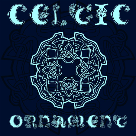 Decorative Celtic ornament for your designsのイラスト素材