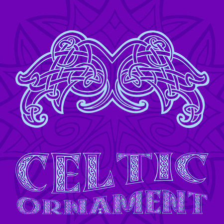 Decorative Celtic ornament for your designsのイラスト素材