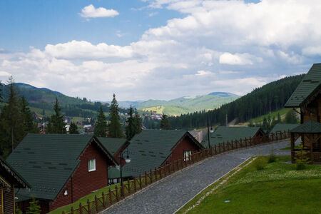 ski resort Bukovel in Ukraine