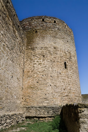 Ancient fortress in the Belgorod-Dniester city, Ukraineのeditorial素材