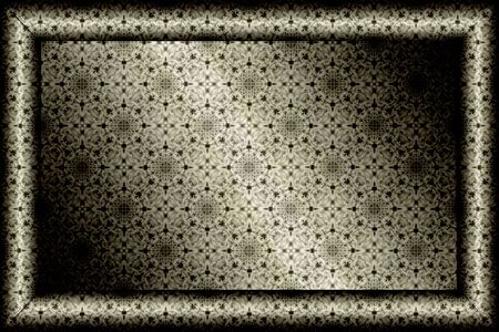 patterned frame with background metallic colorの写真素材