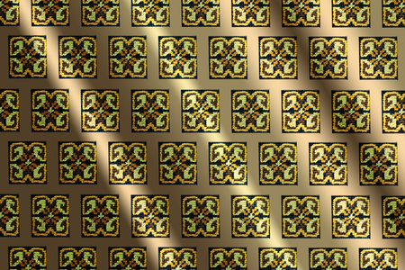 cross-stitch in the folk style