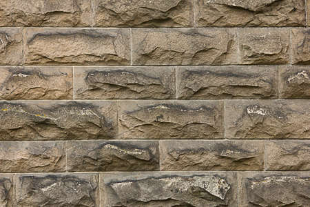background texture vintage stone wall closeupの写真素材