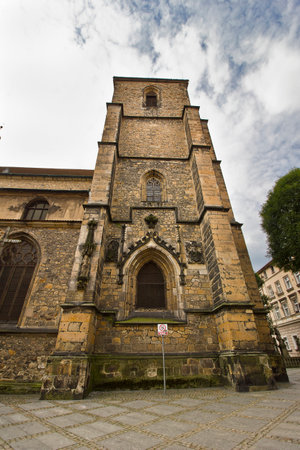 Catholic Church of the Assumption of the Blessed Virgin Mary in Klodzko, Polandの写真素材