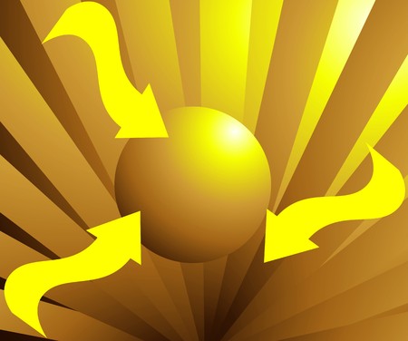 Illustration of art symbol with color backgroundの写真素材