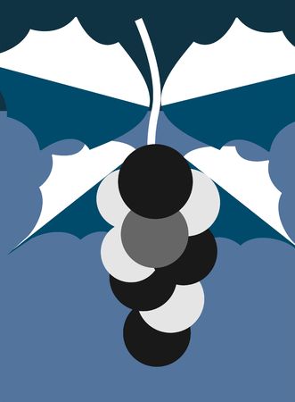 Illustration of decorative leaf	の写真素材