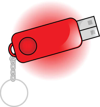 pen drive	のイラスト素材