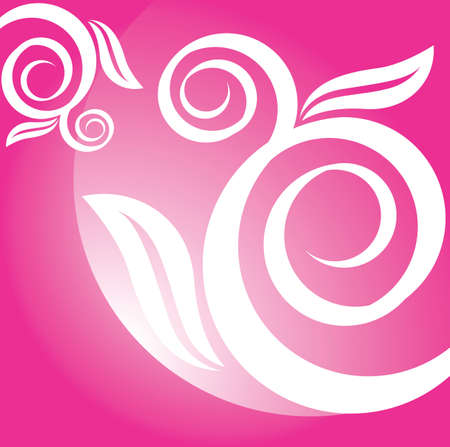 Floral design	のイラスト素材