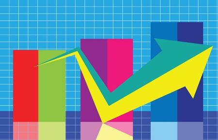 graph	のイラスト素材