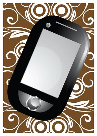 Mobile phone	のイラスト素材