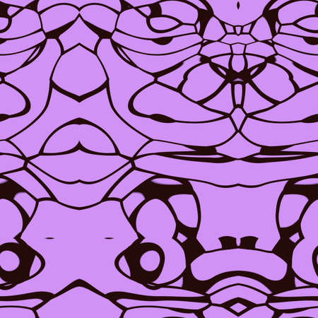 Seamless abstract pattern in pink and black tonesの写真素材