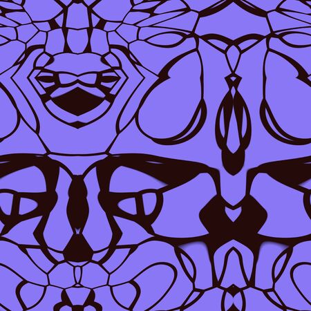 Seamless abstract pattern in purple and black tonesの写真素材