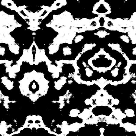 Seamless abstract pattern in white and black tones