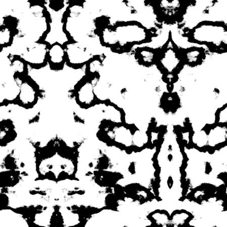 Seamless abstract pattern in white and black tonesの写真素材