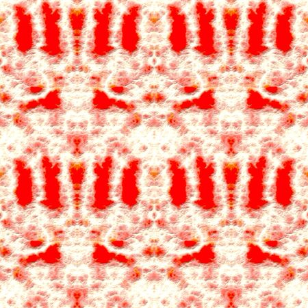 Seamless abstract pattern in orange and red tonesの写真素材