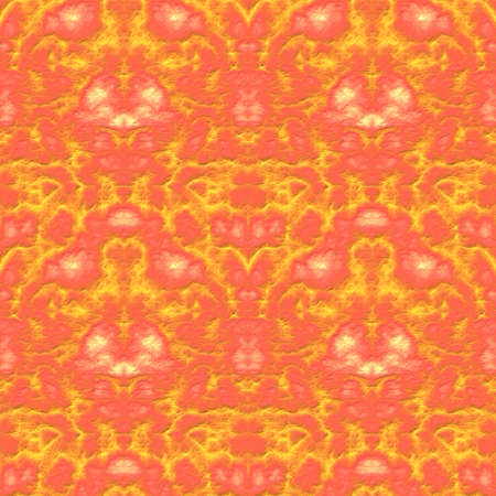 Seamless abstract pattern in orange and red tonesの写真素材