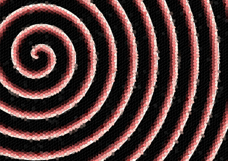 Abstract background in red and black tones in grunge styleの写真素材