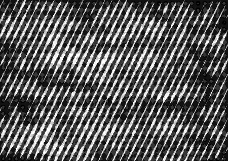 Abstract halftone backdrop in white and black tones in grunge style, monochrome background for...