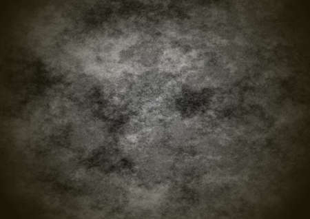 Abstract halftone backdrop in white and black tones in grunge style, monochrome background for...